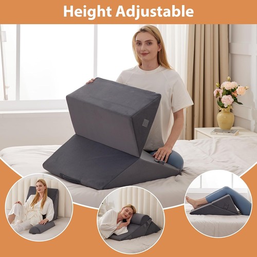 Bed wedge pillow - bed,