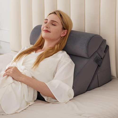Bed wedge pillow - bed,