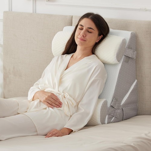Bed wedge pillow support - pillow,