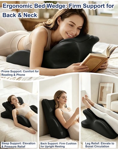 Ergonomic memory foam wedge - memory,