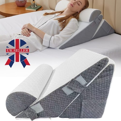 Bed wedge pillow support - bed,