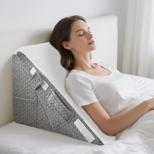 Memory foam bed wedge pillow - memory,