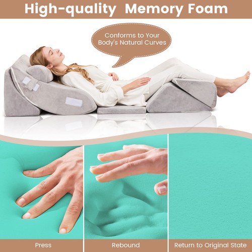 Wedge pillow post surgery - pillow,