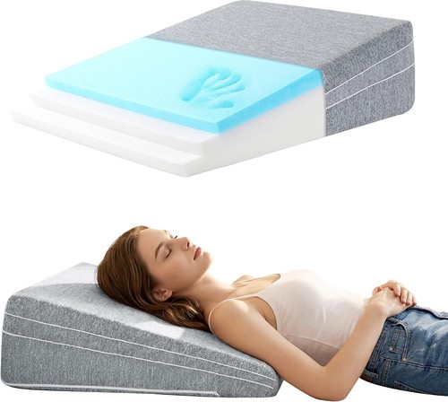 Memory foam bed wedge pillow - bed,