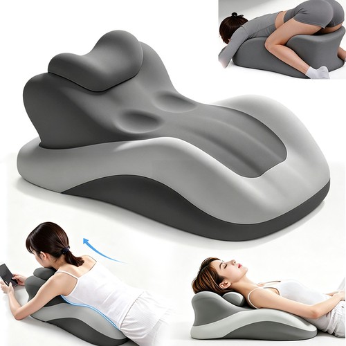 Ergonomic bed wedge pillow - wedge,