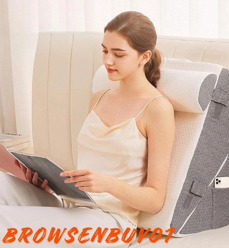 Bed wedge pillow - bed, foam