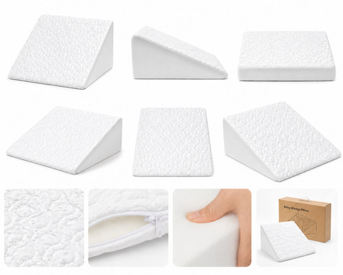Large wedge pillow acid - pillow, reflux