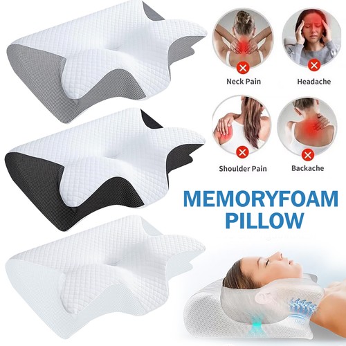 Ergonomic memory foam pillow - foam,