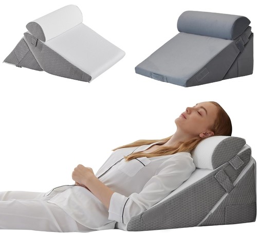 Bed wedge pillow 1 - pillow, 10-in-1