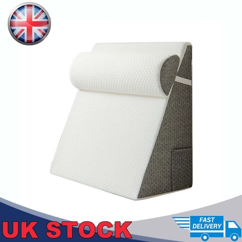 Grey memory foam bed wedge - foam,