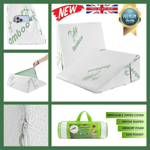 Memory foam bamboo wedge - foam,