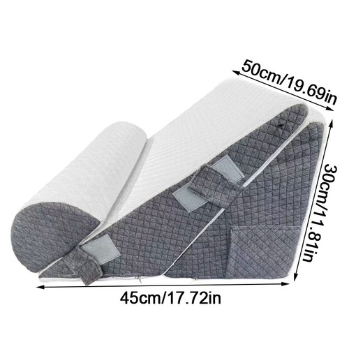 Bed wedge pillow support - pillow,