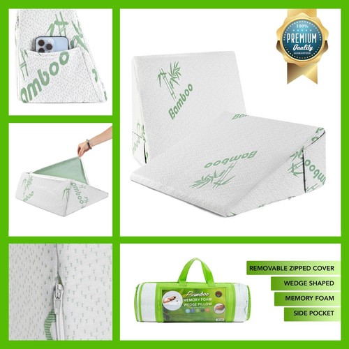 Large wedge pillow memory - pillow, foam